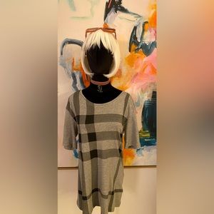 NWT Burberry Brit blouse Gray.